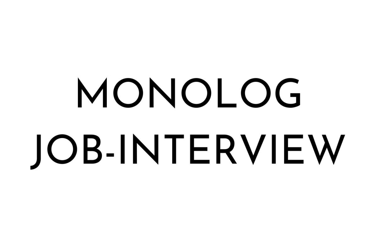 Monolog Job-Interview